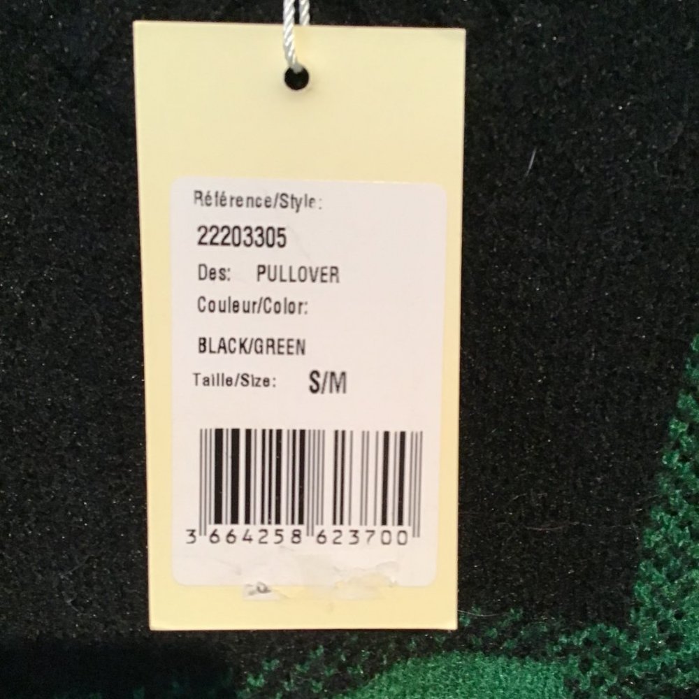 The Korner Grace Sweater in Green and Black NWT Size S - Picture 10 of 13